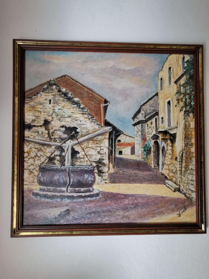Pri Noni "Istracycle" Apartment Lucija Bagian luar foto